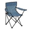 Campingsessel Luca - Blau/Schwarz, MODERN, Textil/Metall (80/80/51cm) - Ondega
