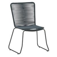 Kerti Szék Trendy - antracit, Modern, műanyag/fém (58/88/62cm) - Beldano