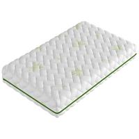 Taschenfederkernmatratze Aloe Soft 120x220 H2/H3 H:19cm - Weiß/Grün, Basics, Textil (120/220cm) - P & B
