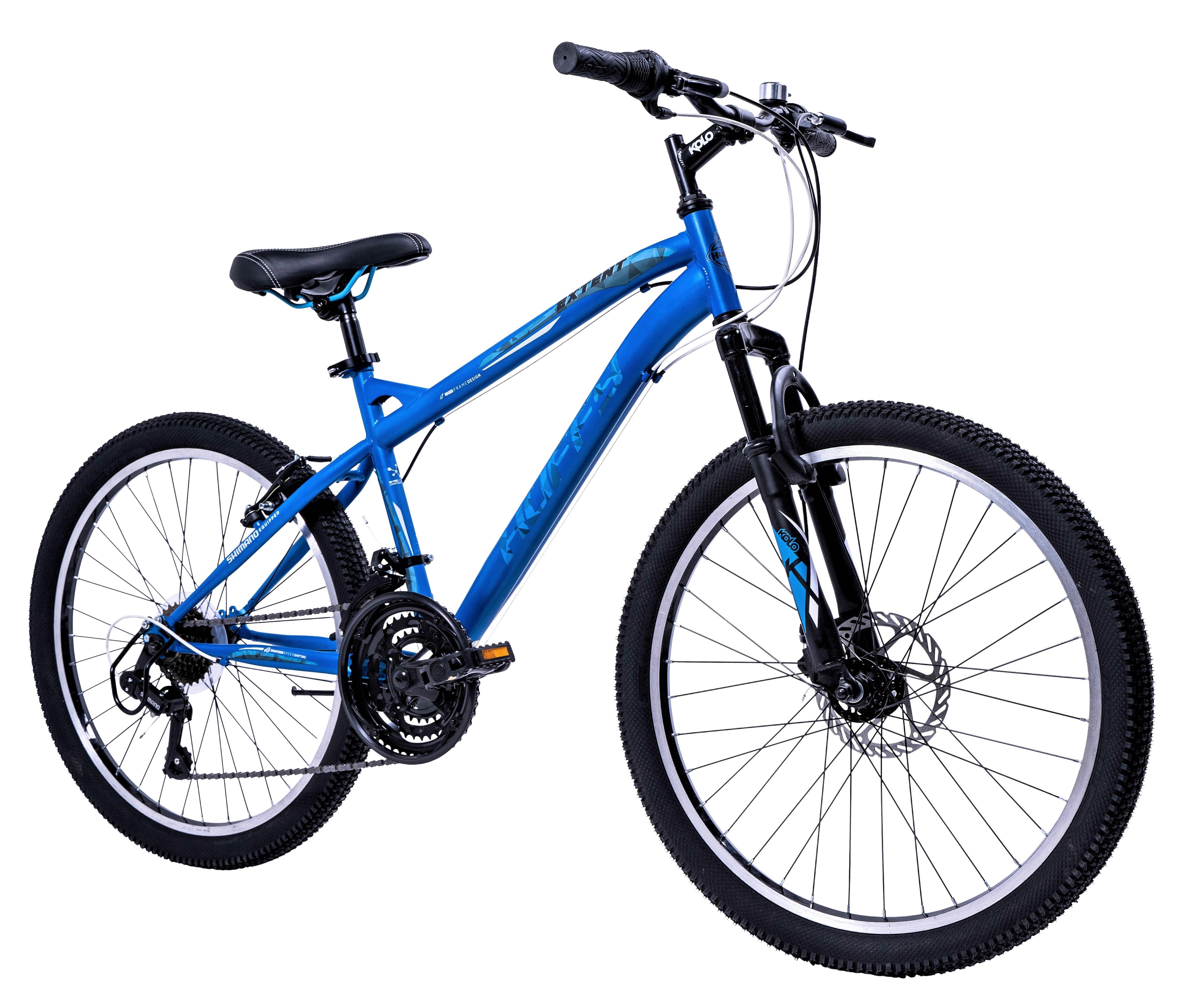 Mountainbike Huffy Extent 24 mountainbike - Blau, Basics, Metall (60,5/98/163cm)