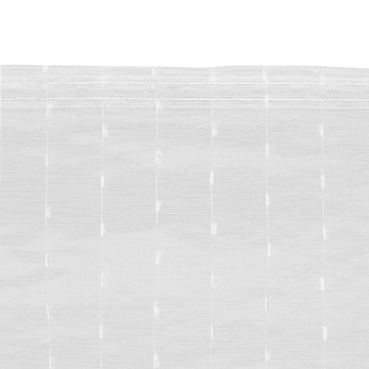 Kusová záclona Lisa store 2, 300/175cm - biela, Romantik / Landhaus, textil (300/175cm) - Modern Living