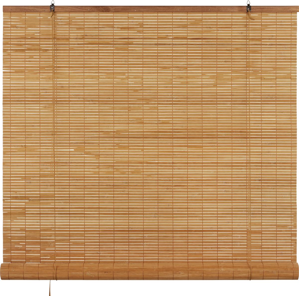 Roleta Woody, 120/180cm, hnedá - hnedá, Lifestyle, drevo (120/180cm) - Modern Living