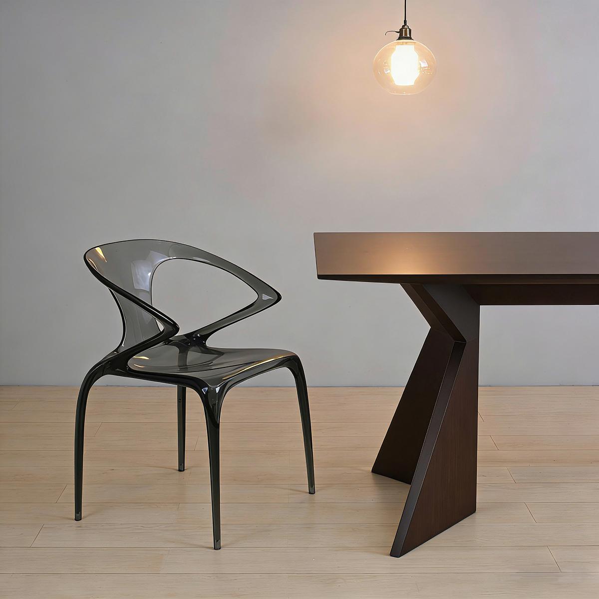 DESIGNOVÉ KŘESLO LIAS -TREND- - šedá, Moderní, plast (59/80/55cm) - Premium Living