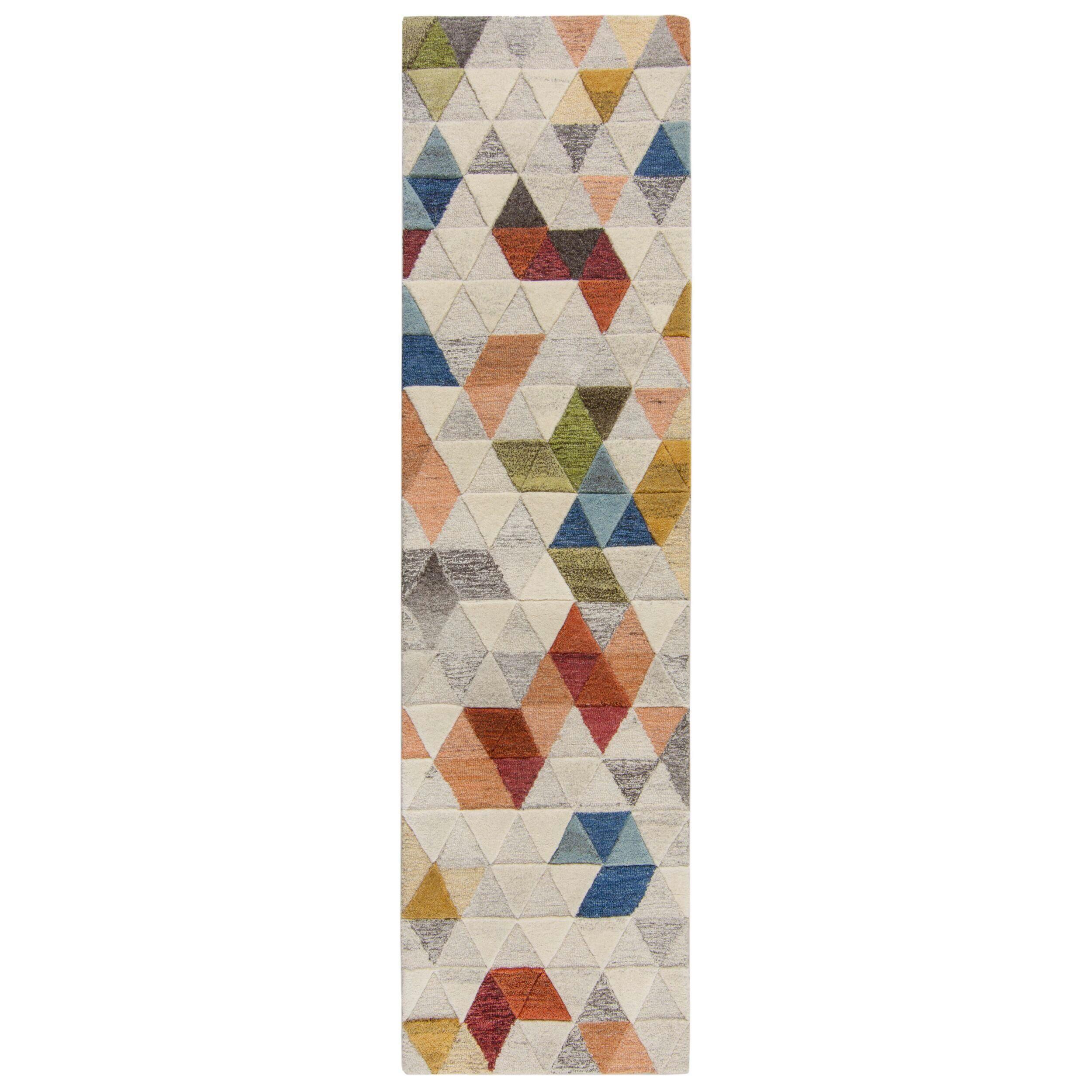 Wollteppich Wollteppich Naturfarbenb:230cm - Multicolor/Naturfarben, Basics, Textil (230/60cm)