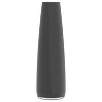 Dekovase Gery - Schwarz Hochglanz, KONVENTIONELL, Glas (21/60cm) - Luca Bessoni