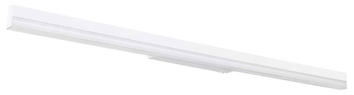 LED-Wandleuchte 41927w - Opal/Weiß, Basics, Kunststoff/Metall (80/6,5/4cm) - Globo