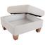Hocker Varese - Beige/Naturfarben, MODERN, Textil (78/49/68cm) - Luca Bessoni Hocker Varese - Beige/Naturfarben, MODERN, Textil (78/49/68cm) - Luca Bessoni