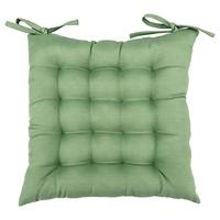 SITZKISSEN LETICIA - Grün, ROMANTIK / LANDHAUS, Textil (38/38/4cm) - James Wood