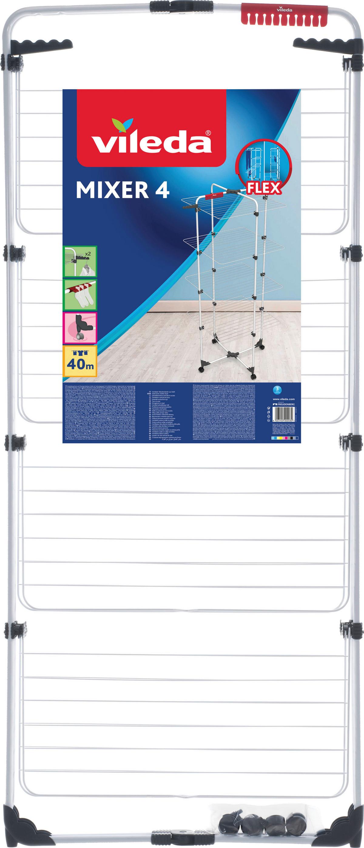 Věžový sušák na prádlo MIXER 4 - Basics, kov (5/163,5/71cm)
