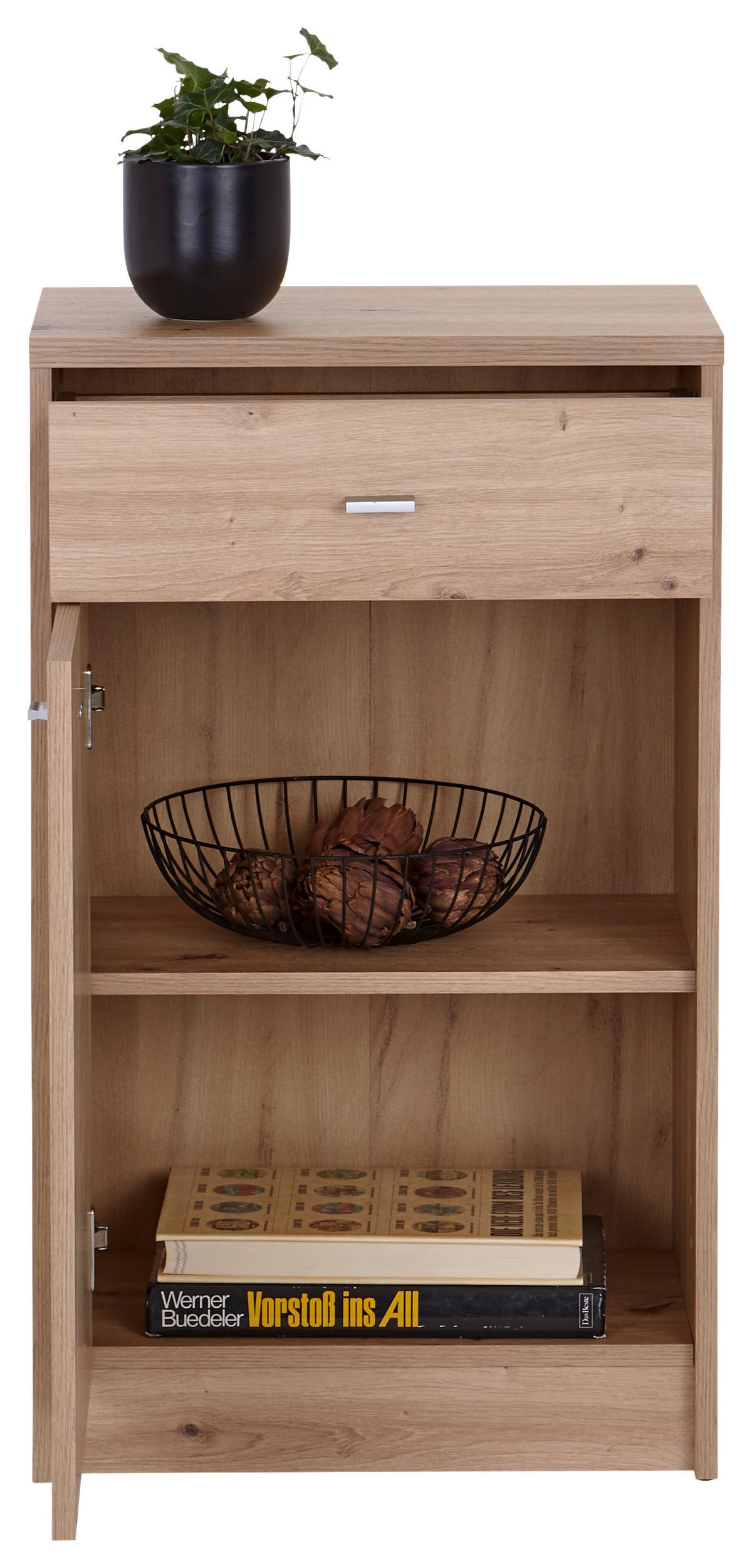 Kommode 50cm 4-You New, Eiche Artisan Dekor - Eiche Artisan, MODERN, Holzwerkstoff (50/85,4/34,6cm)