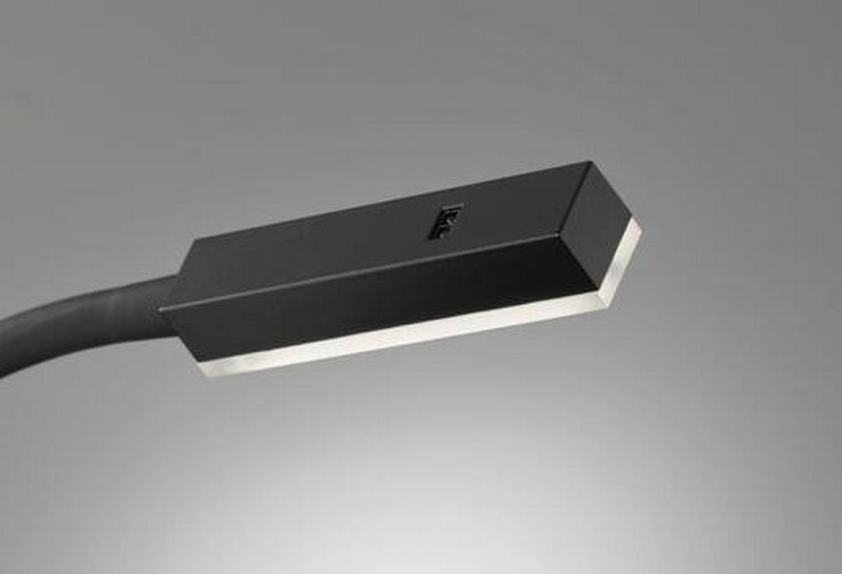 Led-wandleuchte Raik 1-flammig Dimmbar Per Gestensteuerung - Schwarz, Basics, Metall (35/4/57cm) - Fischer & Honsel