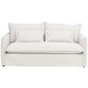 Sofa Toscana - Weiß, Trend, Textil (195/82/98cm) - Livetastic