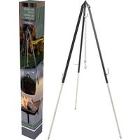 Dreibein Dreibein-Grillhalter - Silberfarben/Schwarz, Basics, Metall (110,0/12,0/12,0cm)