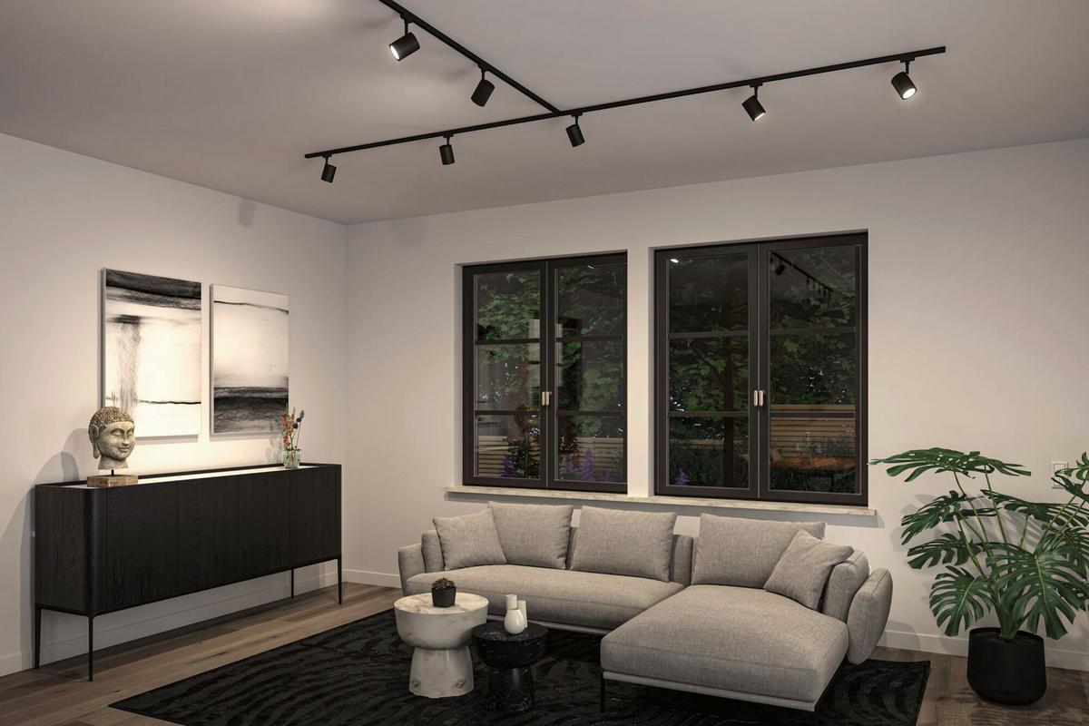 Schienensystem-strahler 95633 Urail Luxe - Schwarz, Basics (6,5/16,3cm) - Paulmann