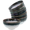 Dipschalenset 6 -Teilig. Cascade Steinzeug: Weiß/Grau - Weiß/Grau, Design, Keramik - Creatable