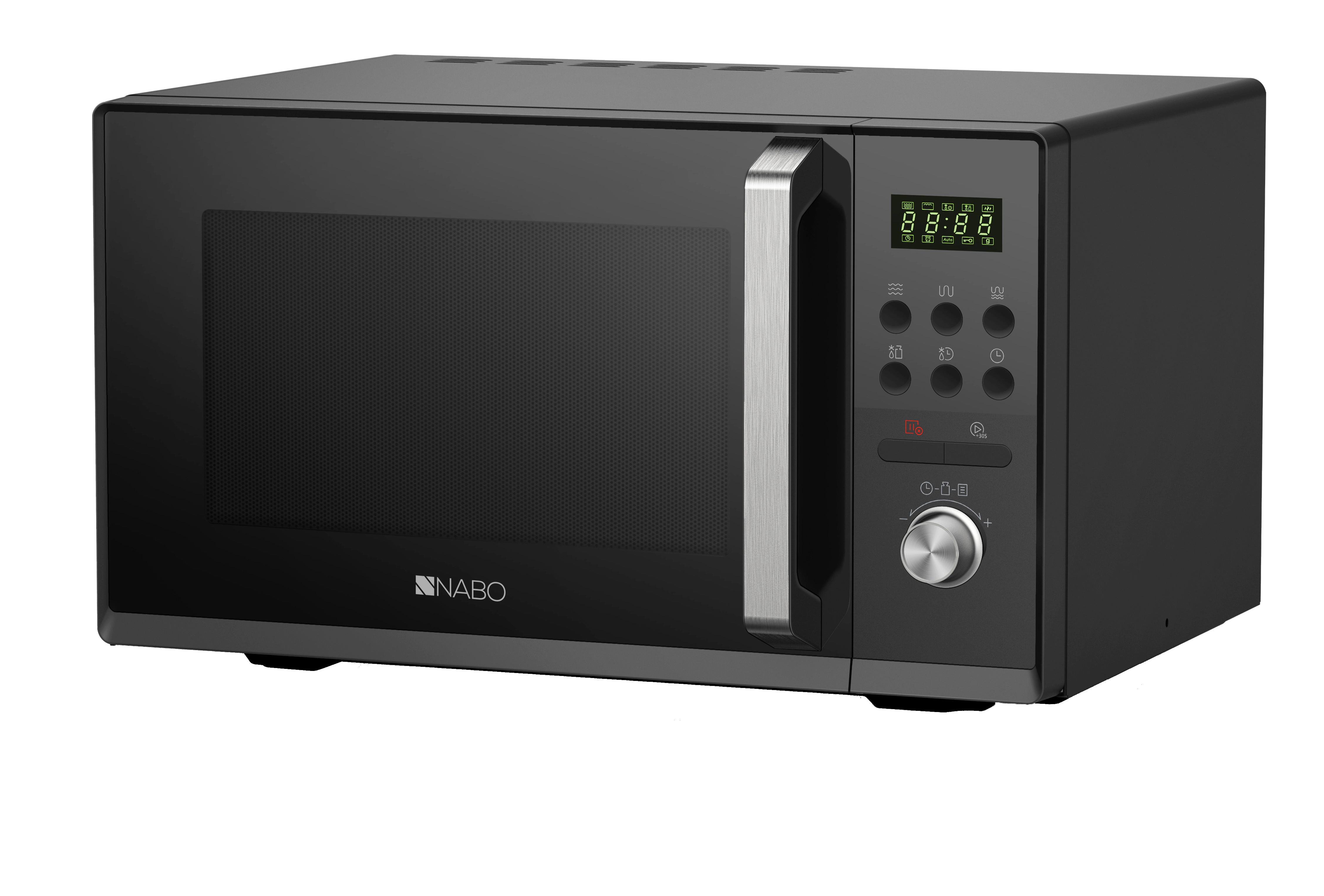 Mikrowelle Mwo 2800 Schwarz 900 W 5 Leistungsstufen - Schwarz, Basics (49,5/40/29cm) - Nabo