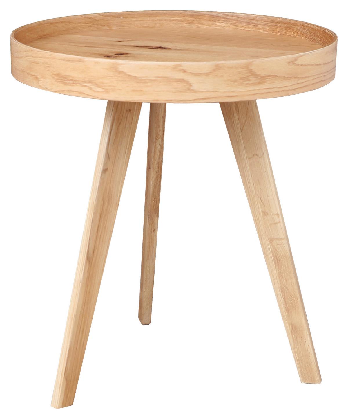 KONFERENČNÝ STOLÍK WOOD 1 - prírodná farba, Modern, drevo/kompozitné drevo (50/55cm)