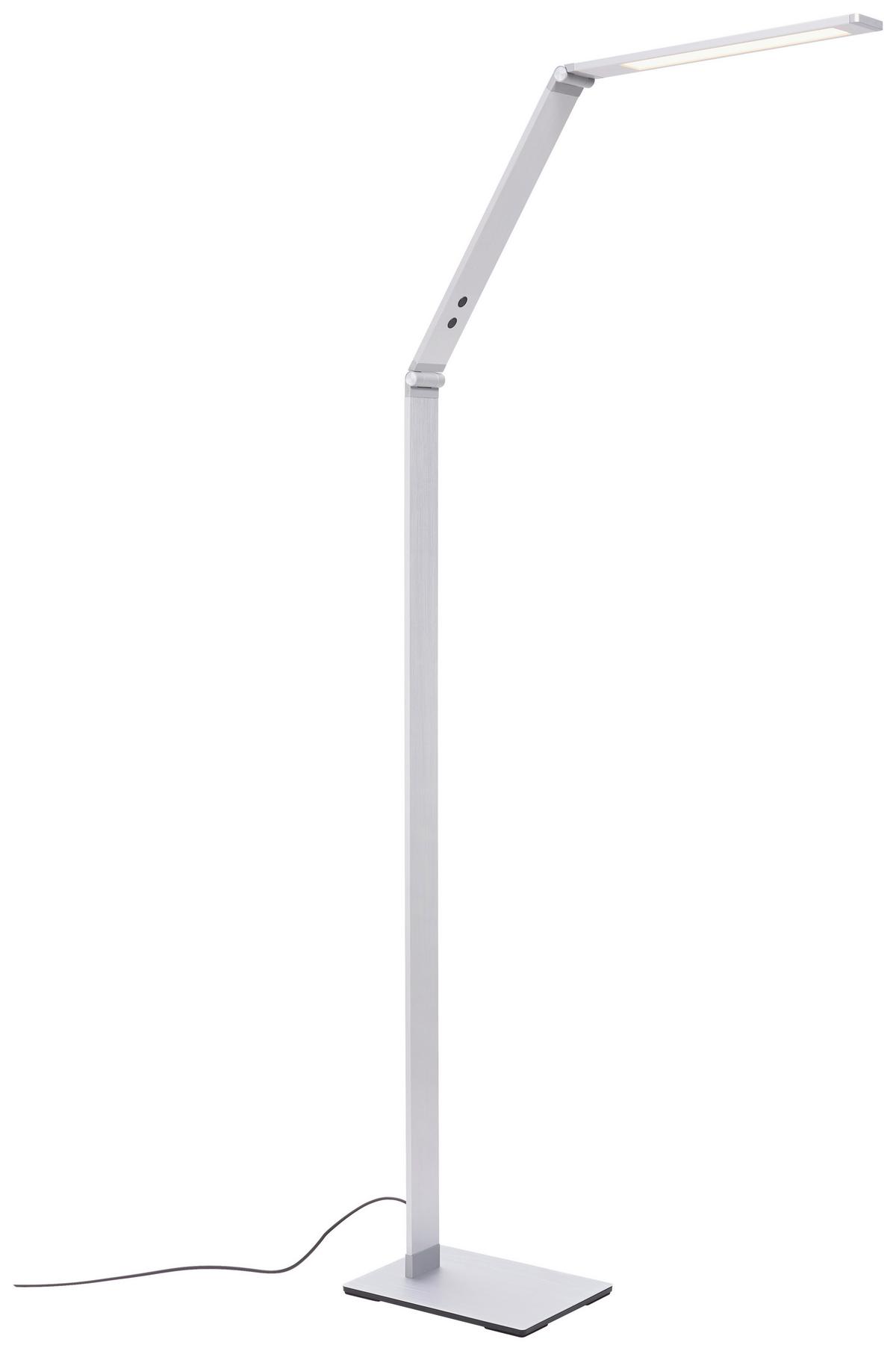 LED-Stehleuchte 45840 Geri - Alufarben, Design, Kunststoff/Metall (36/17/133cm) - Fischer & Honsel