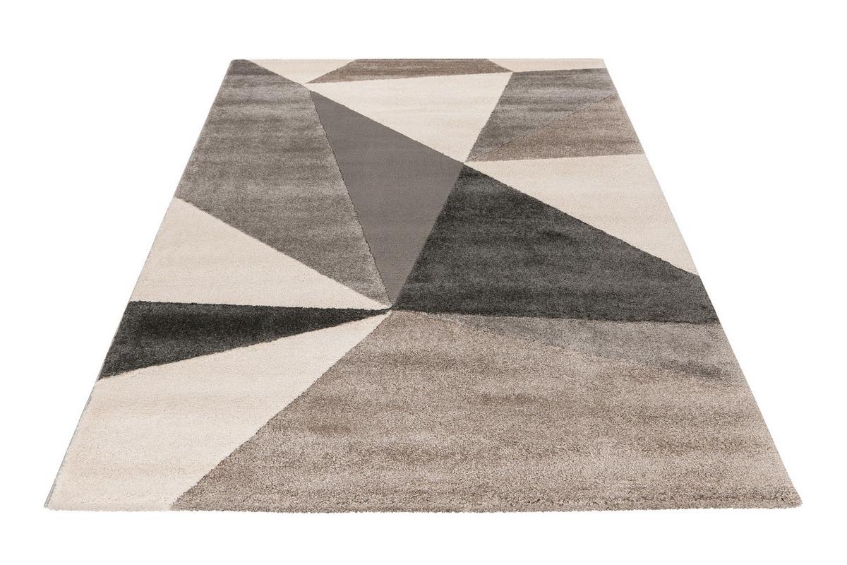Hochflorteppich My Canyon 974 - Grau, Basics, Textil (160/230cm) - Obsession