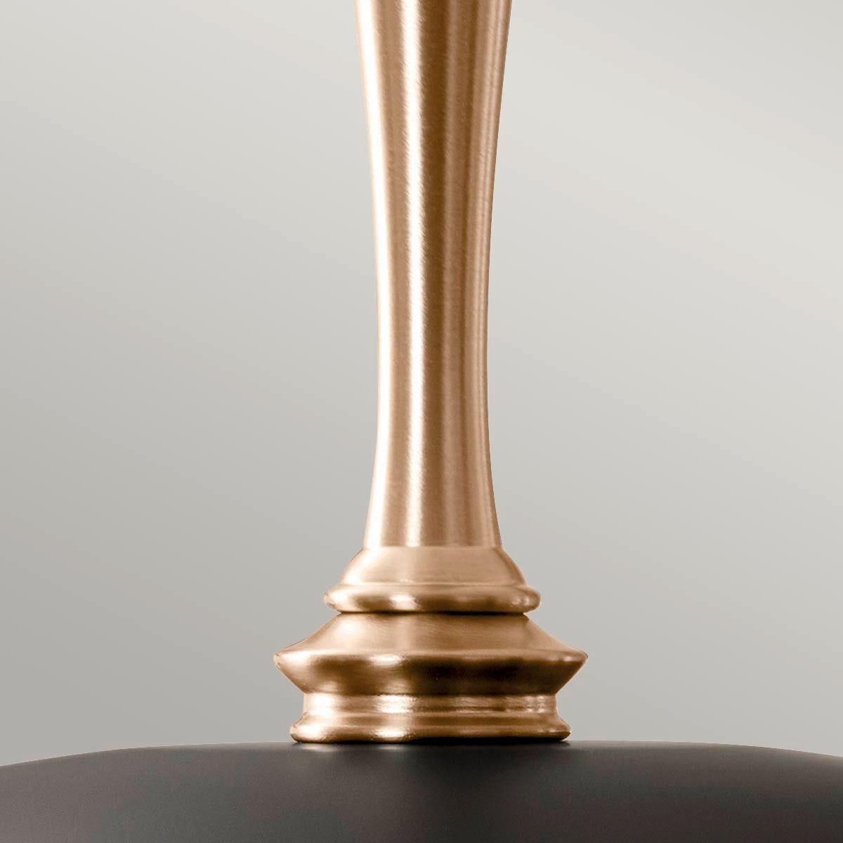 Függőlámpa Kl-Delarosa-P-Bk - Pezsgő/fekete, Konventionell, fém (225.9/33/50.8cm) - Elstead Lighting