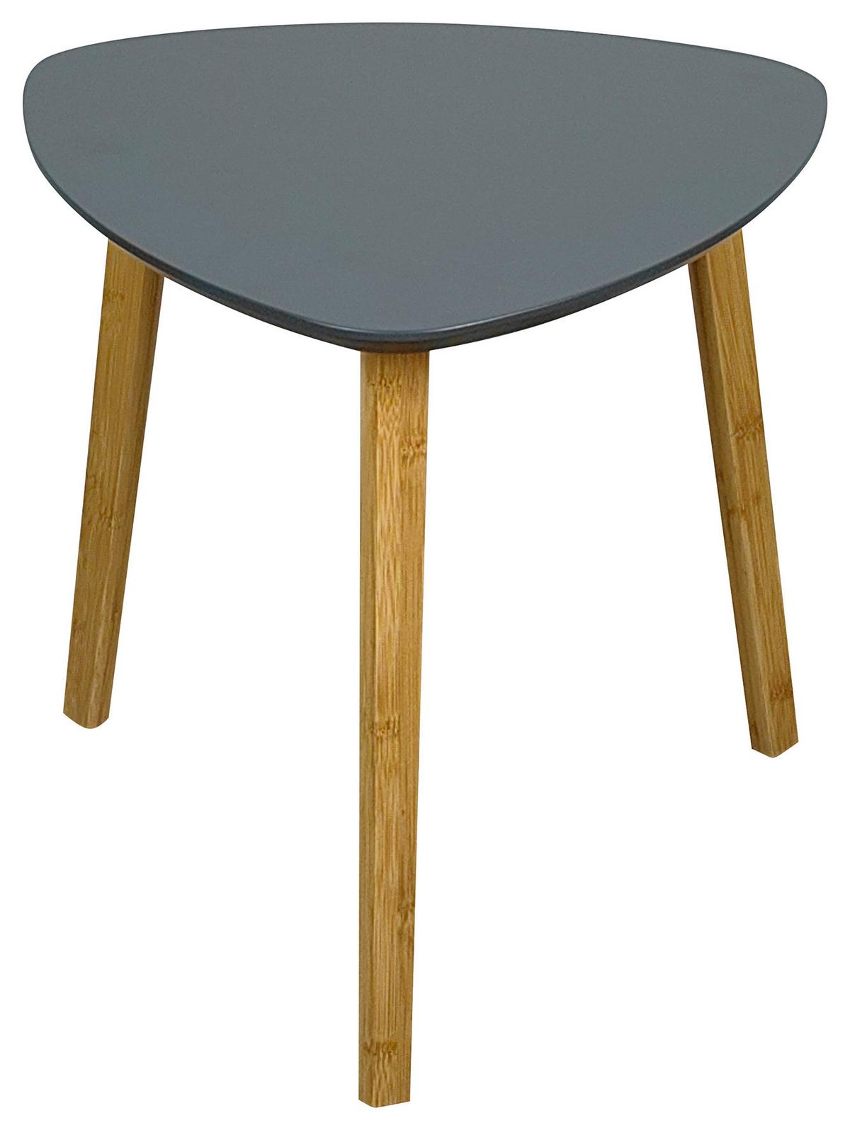 Beistelltisch Tim - Naturfarben/Grau, MODERN, Holz/Holzwerkstoff (40/40,5/40cm)