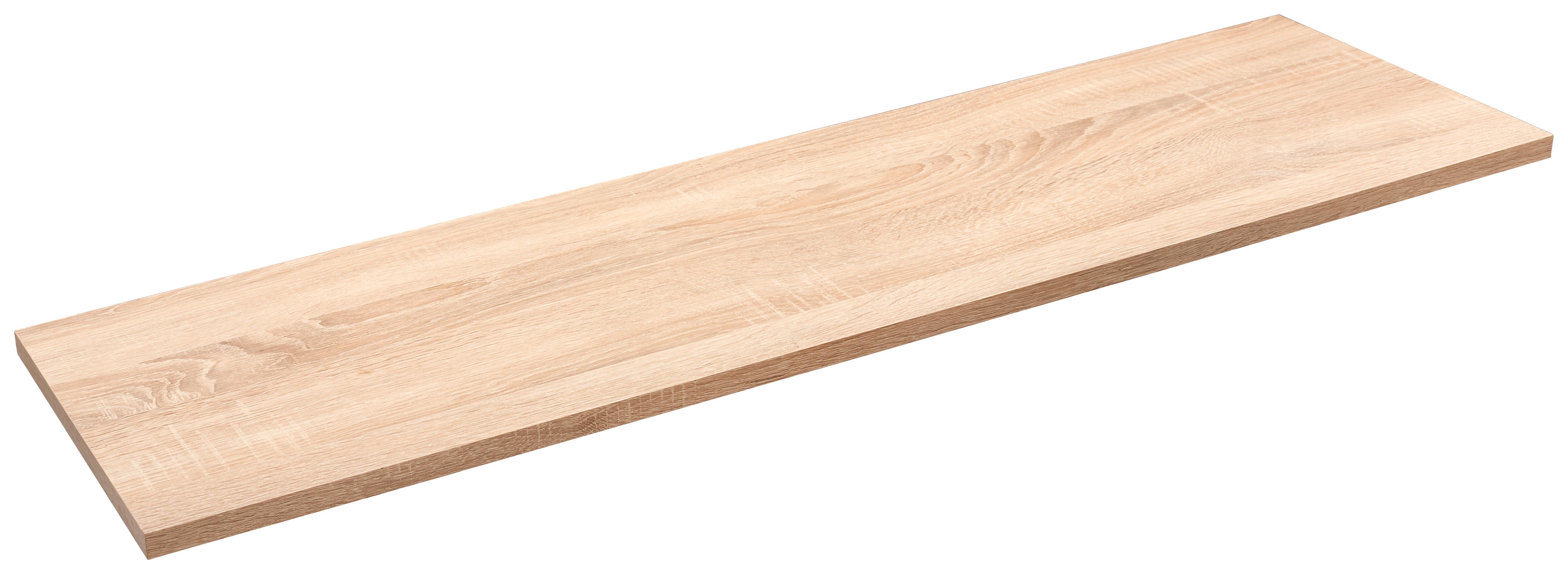 NÁSTĚNNÁ POLICE SKATE 120/30 - Sonoma dub, Moderní, kompozitní dřevo (120/1,6/30cm)