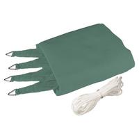 Sonnensegel Rechteck 3x4 m - Olivgrün, Basics (300/400cm)