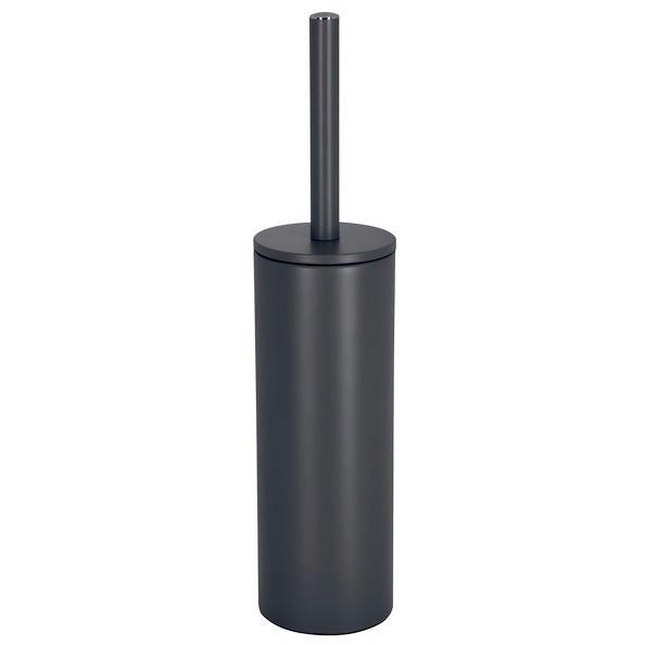 WC-BÜRSTENGARNITUR AKIRA MATT-BLACK - Schwarz, Basics, Metall (9,5/40cm)