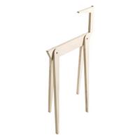 Tischgestell Berliner Bock - Eichefarben, Design, Holz (75/25/98cm) - Sudbrock