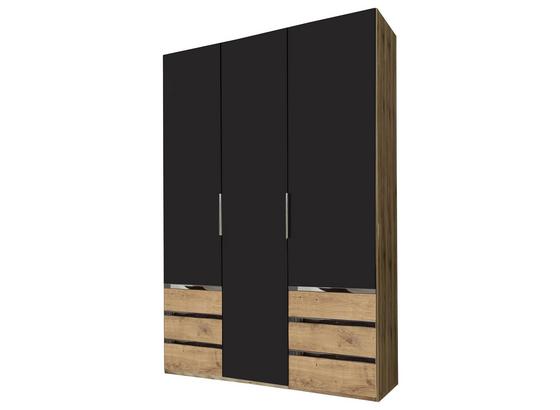 Drehtürenschrank Level 36a 150cm Graphit/eiche - Eichefarben/Graphitfarben, MODERN, Holzwerkstoff (150/216/58cm) Drehtürenschrank Level 36a 150cm Graphit/eiche - Eichefarben/Graphitfarben, MODERN, Holzwerkstoff (150/216/58cm)