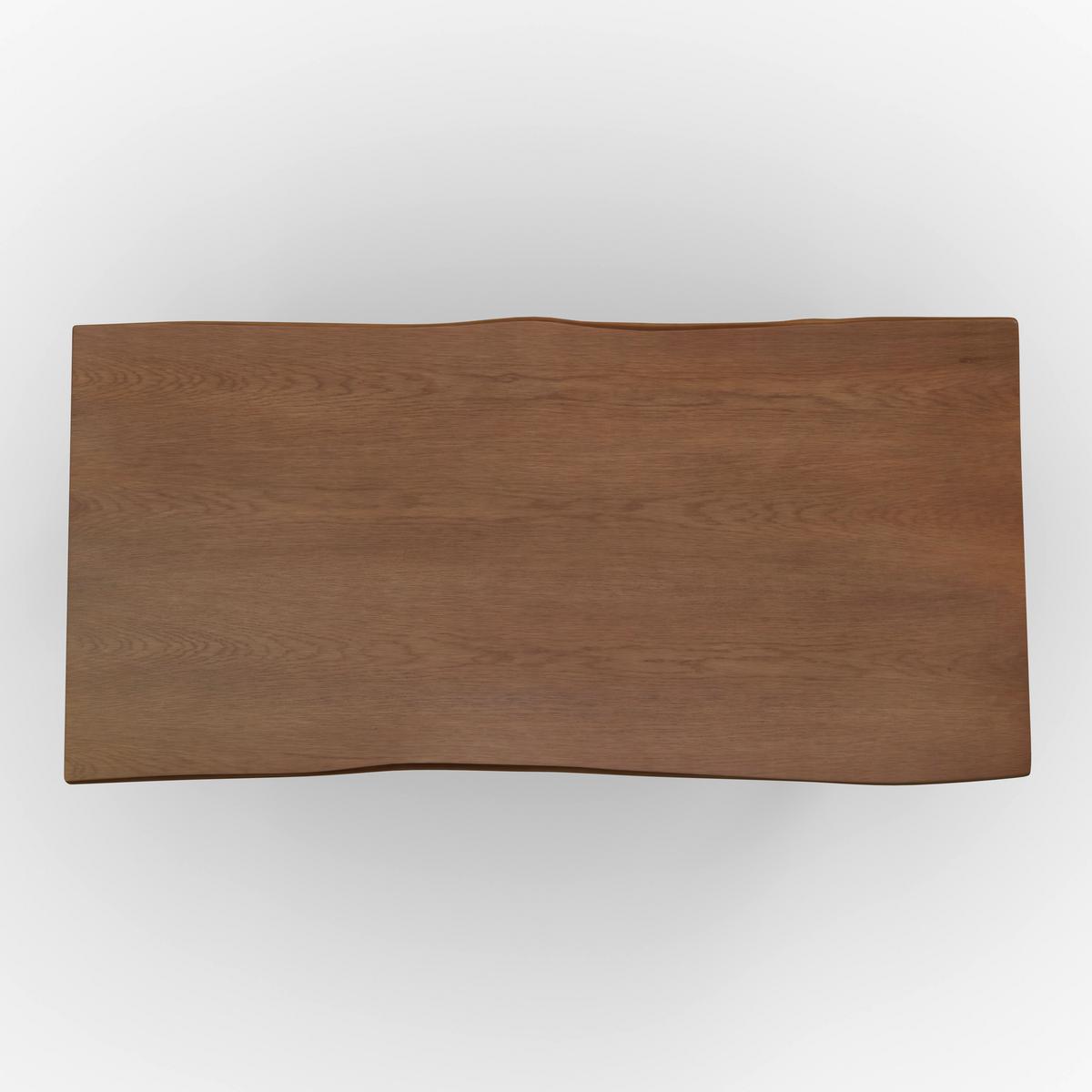 Jídelní stůl Dale, š: 180 cm - černá/barvy vlašských ořechů, Moderní, kov/dřevo (180/90/76cm) - Bessagi Home
