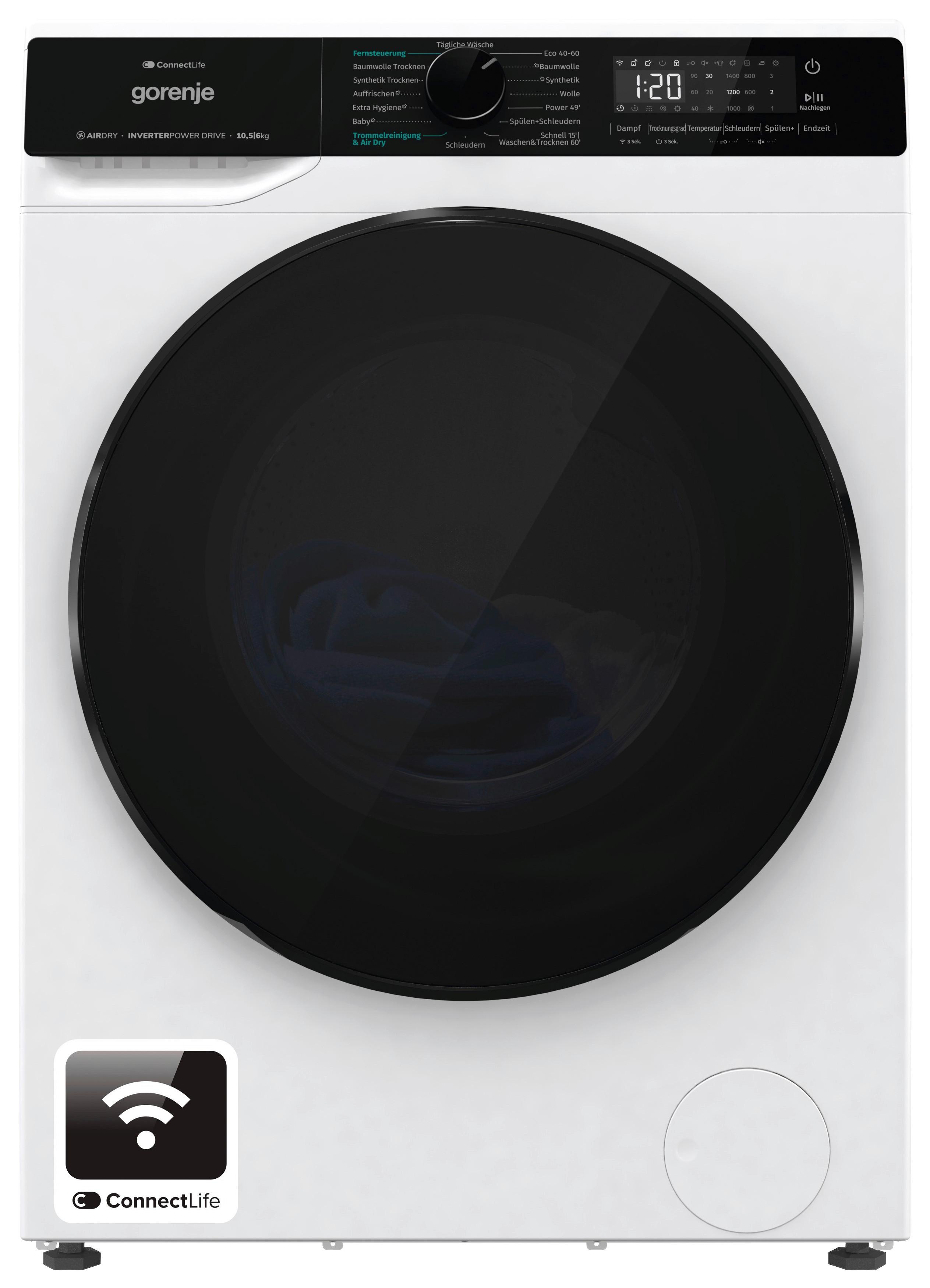 Waschtrockner WD2Pa1x64adw/At 10kg Waschen, 6kg Trocknen