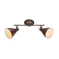 Strahler 54647-2 - Rostfarben, LIFESTYLE, Metall (45/15/21cm) - Globo