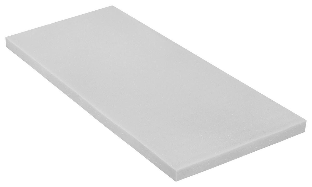 Vrchný matrac HARD BAMBOO 7 140x200 cm - biela, Modern, textil (140/200cm)