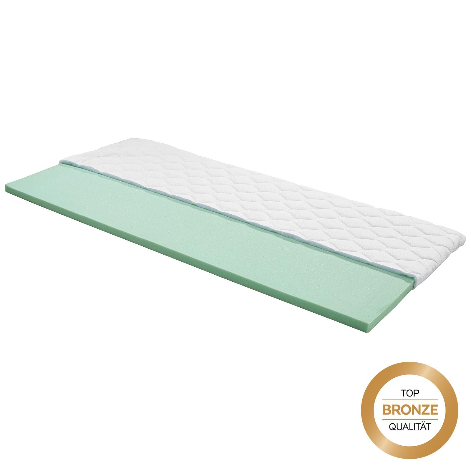 Vrchní matrace BETA studená pěna, 90x200cm - bílá, textil (90/200cm) - Primatex