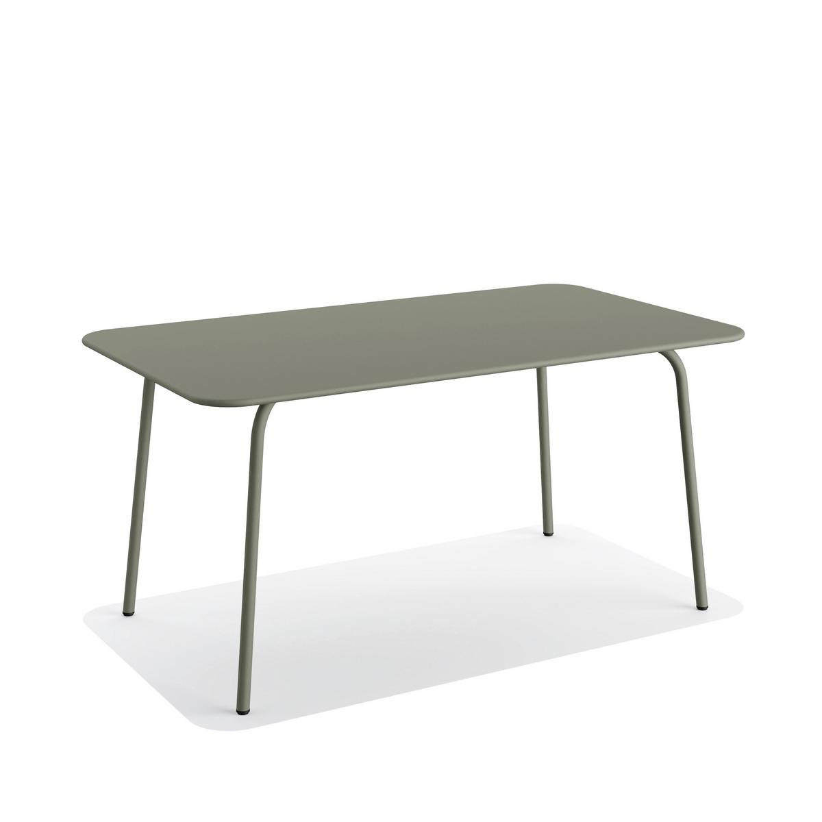 Gartentisch Shine Gartentisch - Grün, Basics, Metall (160/73/90cm)