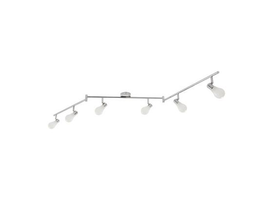 Bodové Svítidlo Bahar - bílá/barvy stříbra, Romantický / Rustikální, kov/umělá hmota (180cm) - Modern Living Bodové Svítidlo Bahar - bílá/barvy stříbra, Romantický / Rustikální, kov/umělá hmota (180cm) - Modern Living