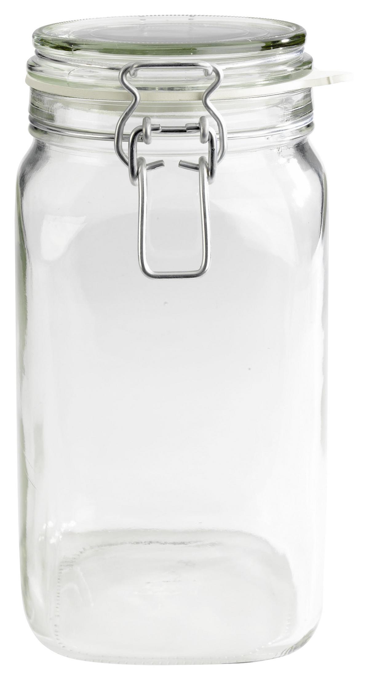 Einmachgläser 6er-set Gothika Je Ca. 2,5 Liter Auslaufsicher - Transparent, Basics, Glas (2500ml) - Mäser