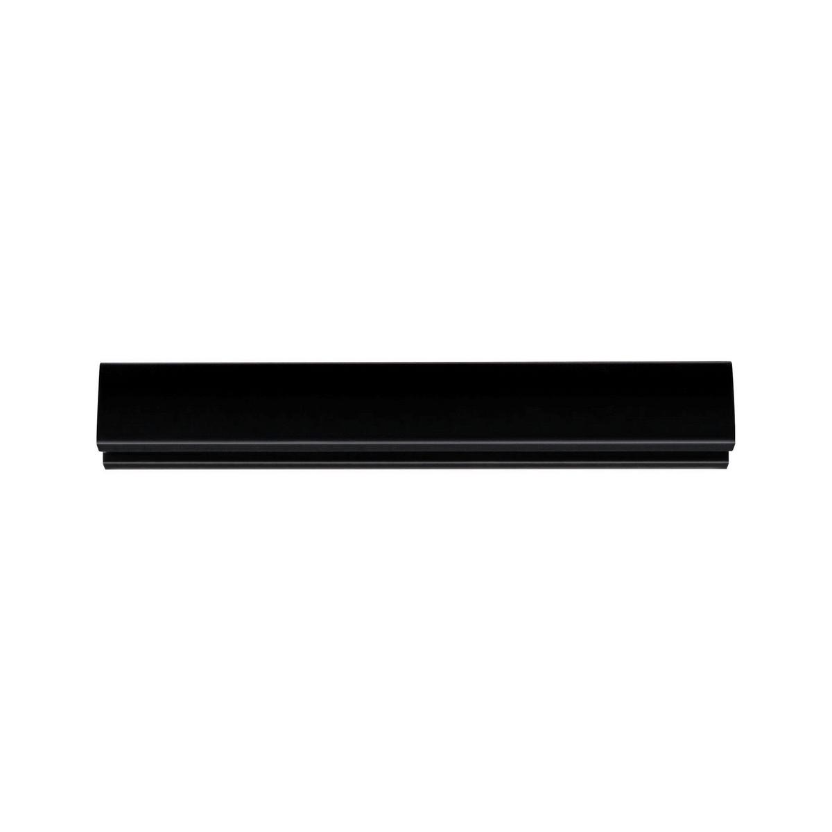 Schienensystem Urail 96902 in Schwarz L: 10 cm - Schwarz, Design, Metall (10cm) - Paulmann
