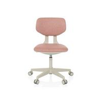 Jugenddrehstuhl Kid Classic Rosa B: 51 cm - Grauweiß/Rosa, MODERN, Kunststoff/Textil (51/72 - 87/51cm) - MID.YOU