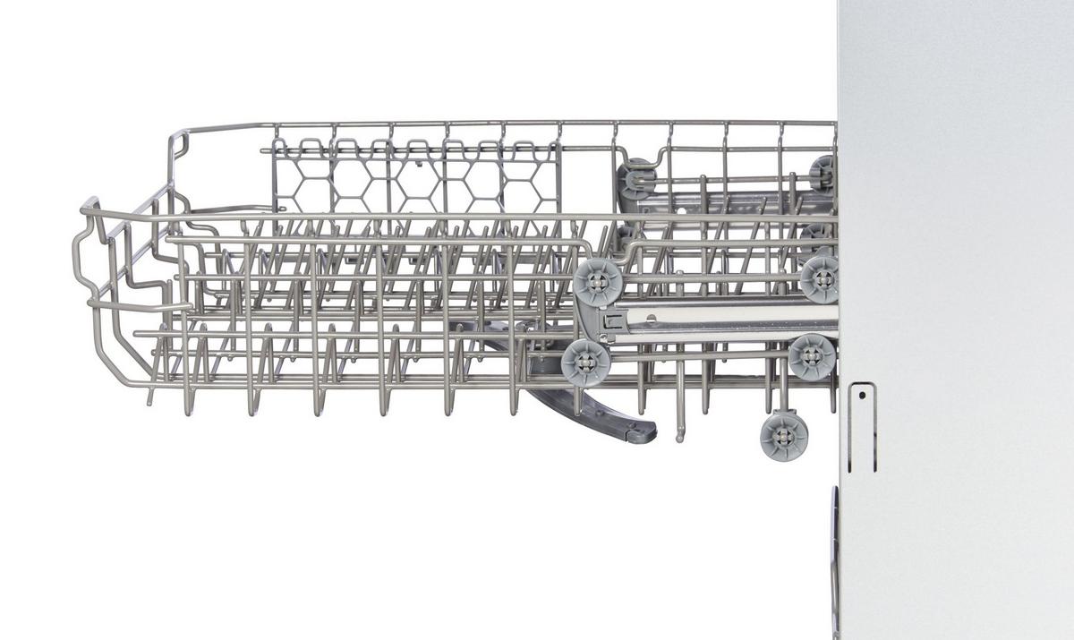 Küchenzeile Cardiff mit Geräten 280 cm Weiß Hochglanz/Eiche - Weiß Hochglanz/Weiß, Basics, Holzwerkstoff (280cm) - Held