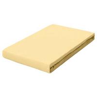 Boxspring-spannleintuch Pure Boxspring - Gelb, Basics, Textil (140-160/200-220cm) - Schlafgut
