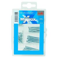 Sortiment Nägel 220 Stück Mixbox Nägel 220 Stück - Silberfarben, Metall - Suki