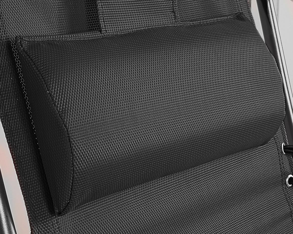 Bäderliege Relax Kunststoff Klappbar - Schwarz, Basics, Kunststoff (84/109/65cm)