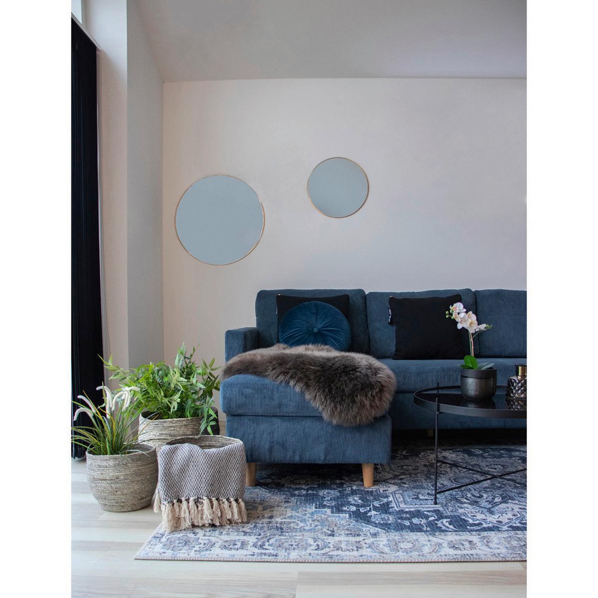 Korbset Tivoli Grau D: 24/29/33 Cm - Grau, Design, Holz (24cm)