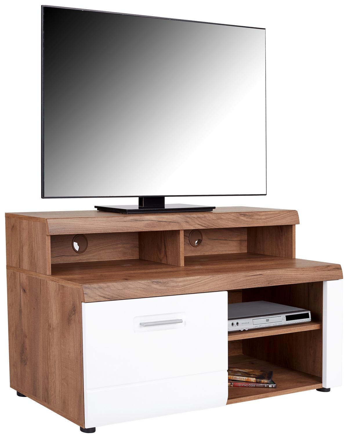 Tv-magasító Avensis New - tölgyfa színű, Konventionell, faalapú anyag (111,9/18,1/30cm) - Luca Bessoni