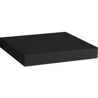 Falipolc Simple - fekete, Modern, faalapú anyag (23,5/3,8/23,5cm)