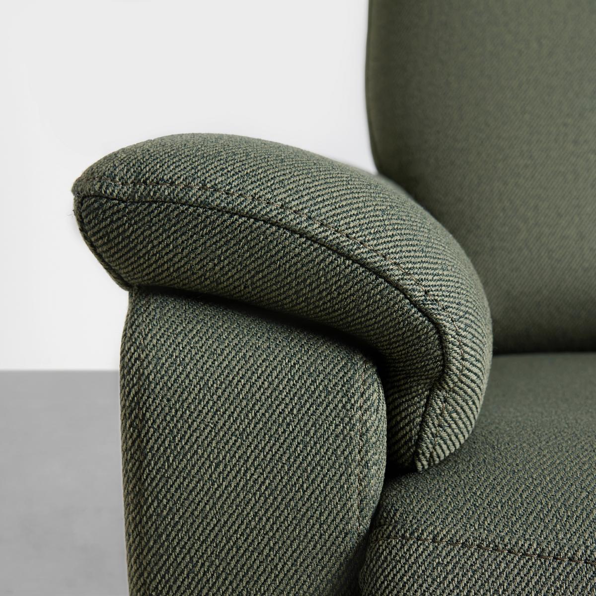 Relaxačné kreslo LEWIS, zelená - čierna/zelená, Modern, kov/drevo (81/108/94cm) - Mömax