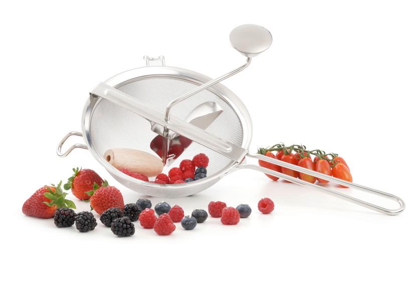 Passiergerät Aus Edelstahl Winona L: ca. 39,5 cm - Edelstahlfarben, KONVENTIONELL, Metall (39,5/20/19,5cm) - Kelomat