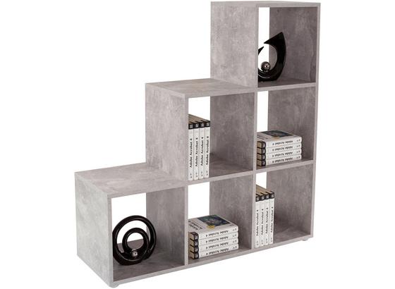 Dělicí Stěna Pisa 3 - šedá, Moderní, dřevěný materiál (112/114/35cm) Dělicí Stěna Pisa 3 - šedá, Moderní, dřevěný materiál (112/114/35cm)